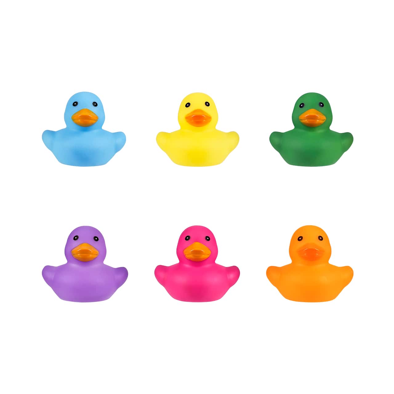 Bright Mini Rubber Ducks by Creatology™